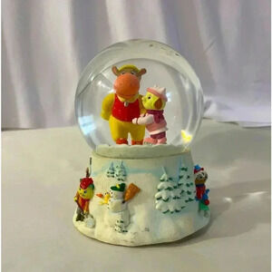 Busytown Musical Snow Globe 1999 Richard Scarry Paramount Pictures Rare HTF